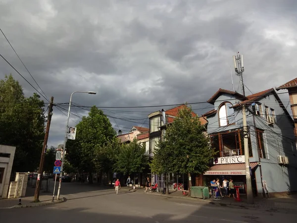 Prispen Güzel Panoramaları Şehirde Dolaşmalar Kosova Daki Ihtilaflar Sonrasında Lezzetini — Stok fotoğraf