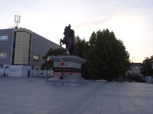 Prishtina Een Jonge Mooie Stad Het Aangenaam Hier Wandelen Het — Stockfoto