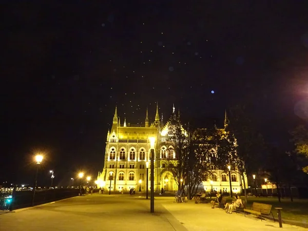 Budapest Est Une Des Belles Villes Parlament Danube Architecture Incroyable — Photo