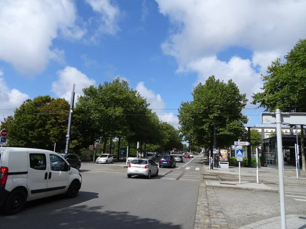 Brest Una Ciudad Muy Hermosa Habitable Centro Arquitectura Lugares Interesantes — Foto de Stock