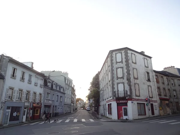 Brest Uma Cidade Muito Bonita Habitável Centro Arquitetura Lugares Interessantes — Fotografia de Stock