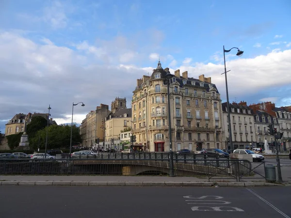 Rennes Velmi Krásné Obyvatelné Město Centrum Architektury Zajímavých Míst Této — Stock fotografie