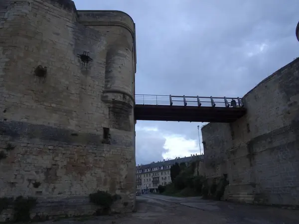 Memorial Caen Und Die Erstaunlichen Gebäude Dieser Nördlichen Stadt Französische — Stockfoto