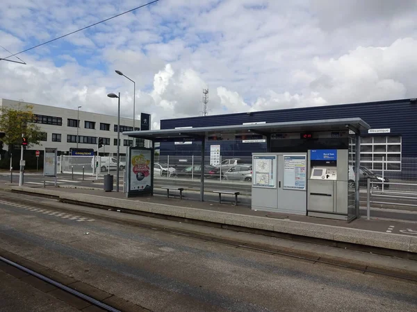 Memorial Caen Und Die Erstaunlichen Gebäude Dieser Nördlichen Stadt Französische — Stockfoto