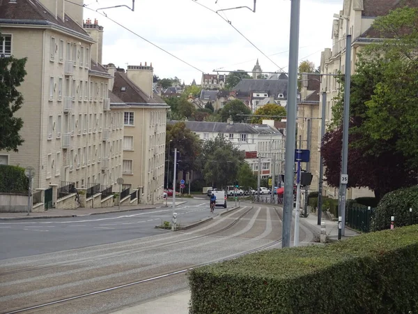 Památník Caen Úžasné Budovy Tohoto Severního Města Francouzská Atmosféra Ulice — Stock fotografie