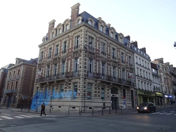 Rouen Mycket Vacker Stad Med Antik Gotisk Arkitektur Det Ligger — Stockfoto