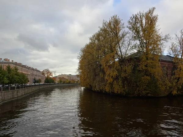 Rusland Sint Petersburg Een Prachtige Stad Met Unieke Architectuur Een — Stockfoto