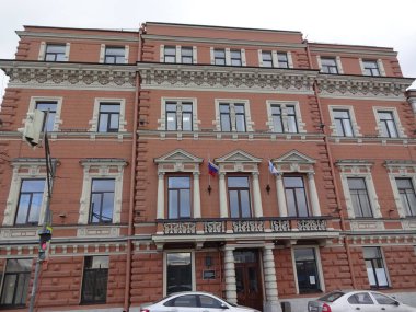 Rusya, St. Petersburg. Benzersiz mimarisi olan çarpıcı bir şehir. Kültürel ve tarihi turizm için harika bir yer.