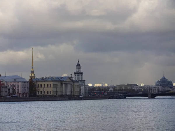 Rusland Sint Petersburg Een Prachtige Stad Met Unieke Architectuur Een — Stockfoto