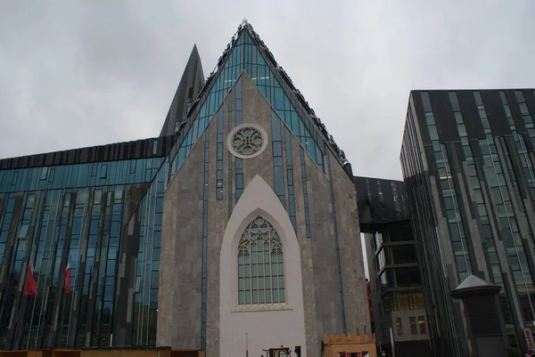 Belo Centro Antigo Leipzig Alemanha Arquitetura Maravilhosa Edifícios Muito Interessantes — Fotografia de Stock