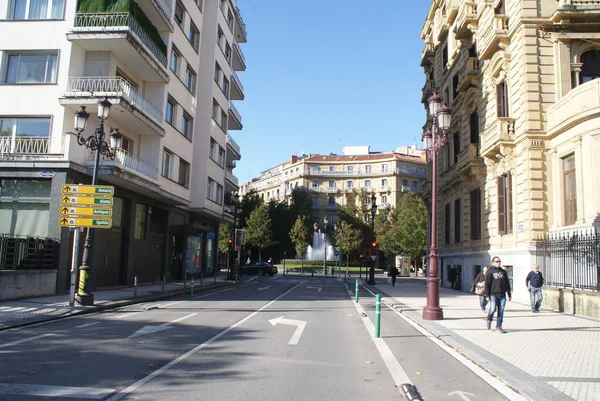 San Sebastians Arkitektur Och Natur Det Lyxig Semesterort Med Fantastiska — Stockfoto