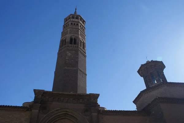 Spagna Comunità Autonoma Aragona Città Zaragosa Architettura Scala Incredibili Degli — Foto Stock