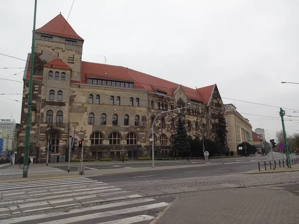 Lengyelország Kiváló Ország Olcsó Kulturális Történelmi Turizmus Számára Gdansk Utcái — Stock Fotó
