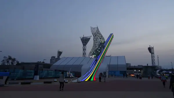 Olimpiada Pyeongchang 2018 Fest Uimitor Sportului Culturii Fotografii Fără Filtru — Fotografie, imagine de stoc