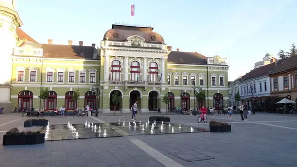 Eger Gran Lugar Para Unas Vacaciones Históricas Bienestar Hermosa Arquitectura — Foto de Stock