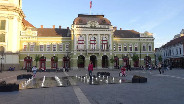 Еґер Чудове Місце Історичного Свята Благополуччя Чудова Угорська Архітектура — стокове фото