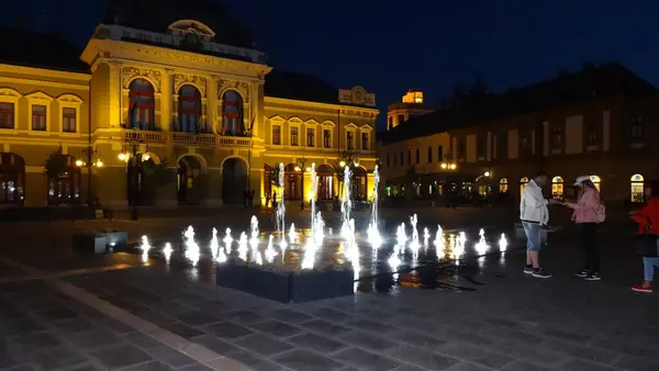 Eger Ótimo Lugar Para Umas Férias Históricas Bem Estar Bela — Fotografia de Stock