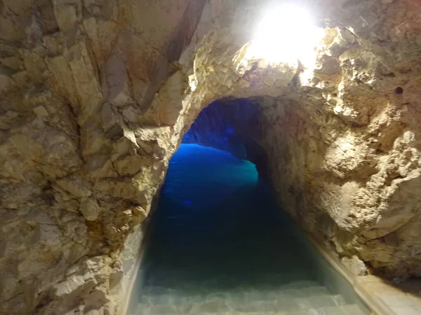 Miskolctapolca Bains Magnifiques Dans Les Grottes Hongrie Est Célèbre Pour — Photo