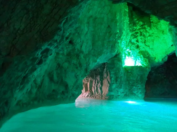 Miskolctapolca Bains Magnifiques Dans Les Grottes Hongrie Est Célèbre Pour — Photo