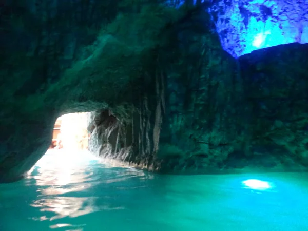 Miskolctapolca Bains Magnifiques Dans Les Grottes Hongrie Est Célèbre Pour — Photo