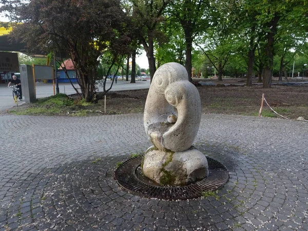 Thermalbäder Und Die Stadt Hajduszoboszlo Ungarn Nur Positive Emotionen Ein — Stockfoto