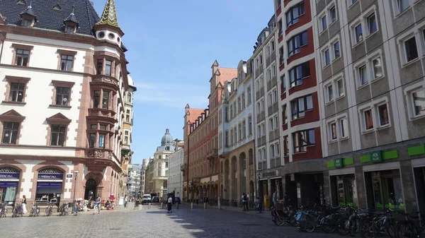 Ciudad Alemana Leipzig Cada Vez Más Popular Gracias Propio Aeropuerto — Foto de Stock