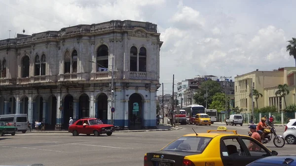 Habana Una Ciudad Increíble Parece Que Estás Pasado Edificios Inusuales — Foto de Stock