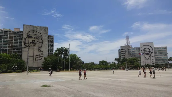 Гавана Дивовижне Місто Здається Минулому Незвичайні Будівлі Добрі Люди Руїни — стокове фото