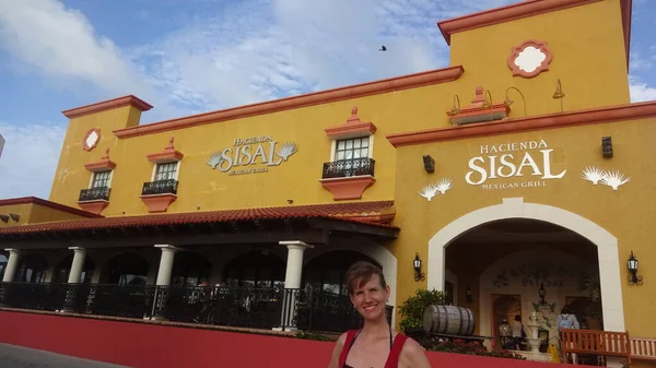 Keine Filter Cancun Mexiko Ist Ein Wunderbarer Ort Für Einen — Stockfoto