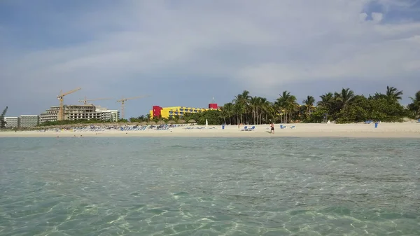 Cores Incríveis Varadero Pôr Sol Bons Dias Beleza Costa Atlântica — Fotografia de Stock