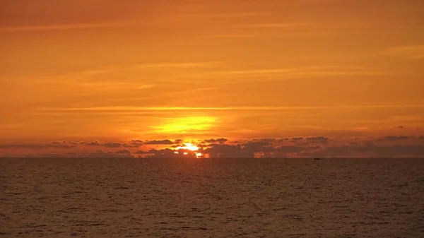 Cores Incríveis Varadero Pôr Sol Bons Dias Beleza Costa Atlântica — Fotografia de Stock