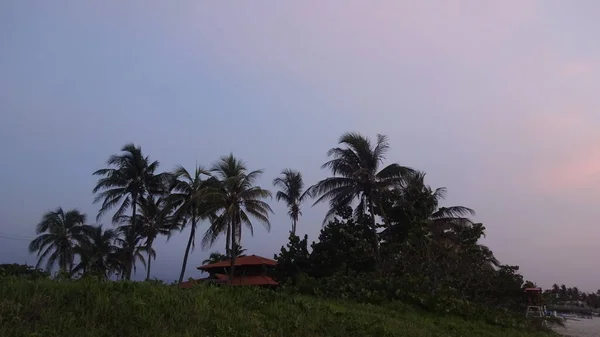 Cores Incríveis Varadero Pôr Sol Bons Dias Beleza Costa Atlântica — Fotografia de Stock