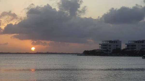 México Península Yucatán Cancún Maravillosas Olas Agua Encantadora Del Mar — Foto de Stock