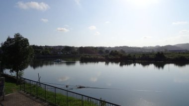 Irun İspanya 'da güzel eski bir şehirdir. İspanya 'nın çarpıcı mimarisi.