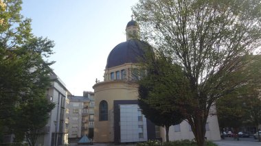 Irun İspanya 'da güzel eski bir şehirdir. İspanya 'nın çarpıcı mimarisi.