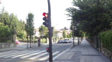 Irun İspanya 'da güzel eski bir şehirdir. İspanya 'nın çarpıcı mimarisi.