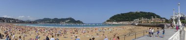 San Sebastian is a city in the Basque Country with very beautiful architecture and great huge beaches. Gipuzkoa Province clipart