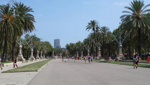 Impresionante Brillante Fabulosa Barcelona Fuentes Casas Gaudí Parques Gótico España — Foto de Stock