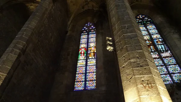 Prachtig Helder Fantastisch Barcelona Fonteinen Gaudi Huizen Parken Gotiek Spanje — Stockfoto