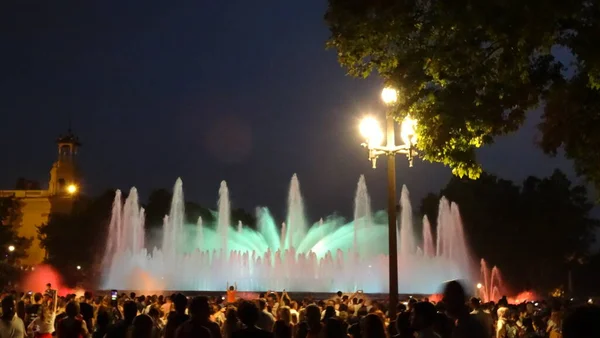 Impresionante Brillante Fabulosa Barcelona Fuentes Casas Gaudí Parques Gótico España — Foto de Stock