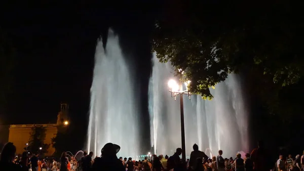 Impressionante Brilhante Fabuloso Barcelona Fontes Casas Gaudi Parques Gótico Espanha — Fotografia de Stock