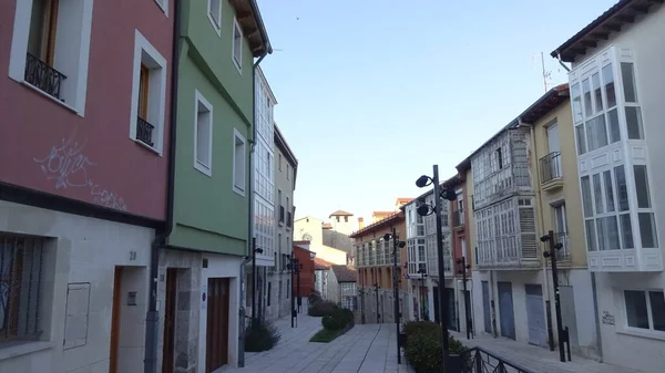 Brugos Uma Cidade Comunidade Castela Leão Lugar Incrível Com Catedral — Fotografia de Stock