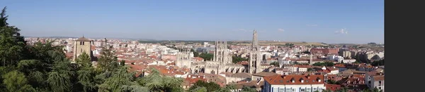 Brugos Uma Cidade Comunidade Castela Leão Lugar Incrível Com Catedral — Fotografia de Stock