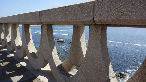 Coruña Una Ciudad Galicia Tiene Una Arquitectura Muy Inusual Hermosa — Foto de Stock