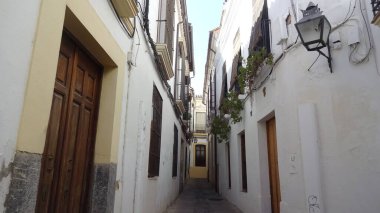 Sıcak Cordoba 'nın içinden geç. İspanyol lezzeti ve güney gelenekleri. Endülüs kültürel turizm için çarpıcı bir yerdir.