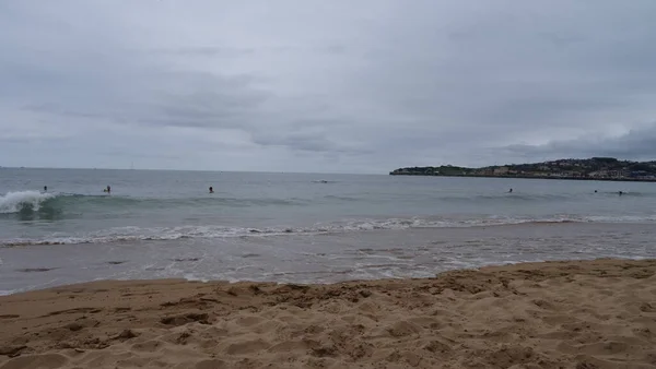 Hijon Stad Där Något Händer Hela Tiden Fantastisk Plats Havet — Stockfoto