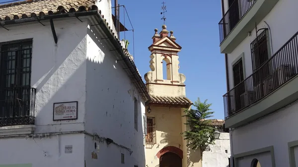 Camina Por Calurosa Córdoba Sabor Español Tradiciones Sureñas Andalucía Lugar — Foto de Stock