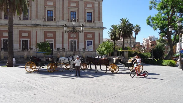 Sevilla Egy Lenyűgöző Város Andalúziában Spanyolországban — Stock Fotó