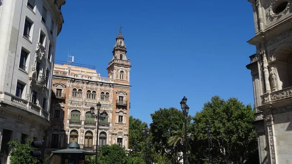 Seville Spanya Nın Endülüs Şehrinde Çarpıcı Bir Şehirdir — Stok fotoğraf