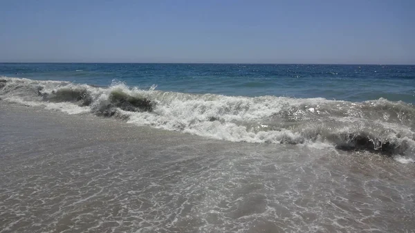 Das Wunderschöne Mittelmeer Almeria Einer Spanischen Stadt Süden Des Landes — Stockfoto